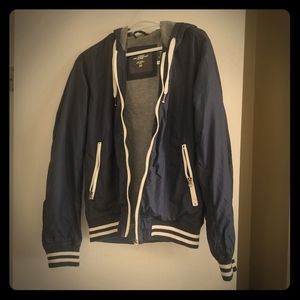 H&M Navy Windbreaker